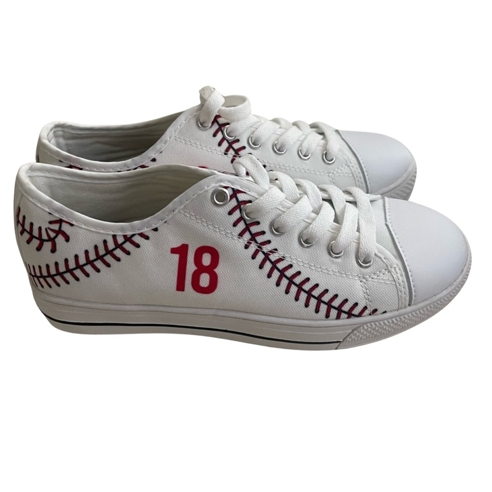 Women’s Baseball Sneakers Size 6